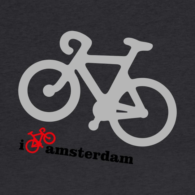 I Bike Amsterdam by XOOXOO